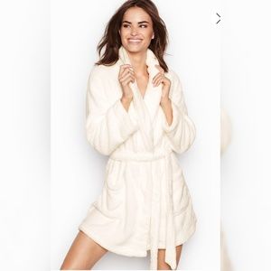 White/Cream Victoria's Secret Robe